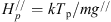 $ {H}_p^{//}=k{T}_{\mathrm{p}}/m{g}^{//}$