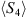 $ \left\langle {S}_4\right\rangle$