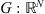 $ G:{\mathbb{R}}^N$