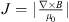 $ J=|\frac{\nabla \times B}{{\mu }_0}|$