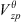 $ {V}_{{zp}}^{\theta }$