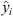 $ {\widehat{y}}_i$