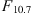 $ {F}_{10.7}$