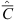 $ \widehat{\bar{C}}$