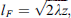 $$ {l}_F=\sqrt{2{\lambda z}}, $$