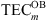 $ {\mathrm{TEC}}_m^{\mathrm{OB}}$