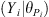 $ ({Y}_i|{\theta }_{{P}_i})$