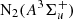 $ {\mathrm{N}}_2({A}^3{\mathrm{\Sigma }}_u^{+})$