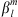 $ {\beta }_l^m$