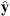 $ \widehat{\mathbf{y}}$