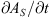 $ \partial {A}_S/{\partial t}$