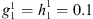 $ {g}_1^1={h}_1^1=0.1$