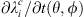$ \partial {\lambda }_i^c/{\partial t}(\theta,\phi )$