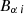Mathematical equation: $ B_{\alpha \, i} $